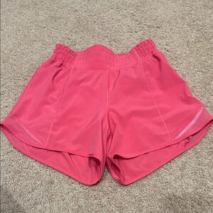 Lululemon Athletica Pink Athletic Shorts Lightweight 4 inch
